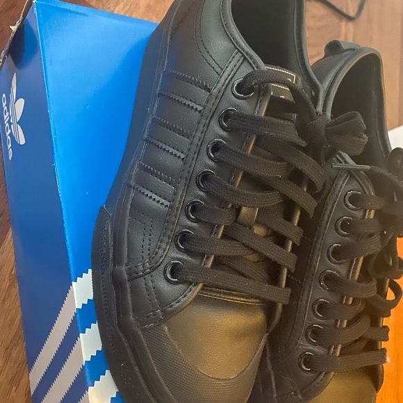 ADIDAS BLACK NIZZA PLATFORM WOMENS - Picture 5 of 6